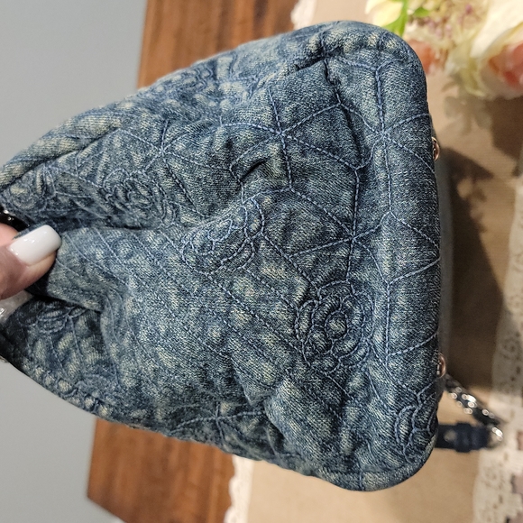 SOLD Rare & authentic CHANEL denim bag - Picture 7 of 15